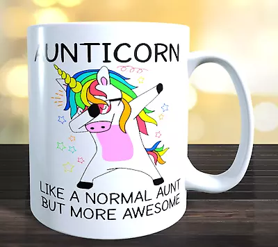 Aunticorn Mug Coffee Tea Rude Humour Funny Aunt Aunty Unicorn • $23.95