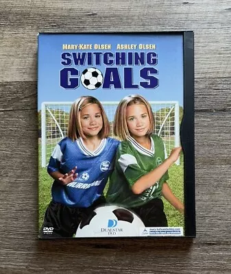 Switching Goals (DVD 2000 SNAPCASE) Mary-Kate & Ashley Olsen Twins Soccer OOP • $22.45