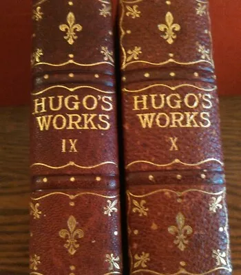 Works Of Victor Hugo Jensen Society 2 Books From Set #344 Toilers Of The Sea 1&2 • $39.99