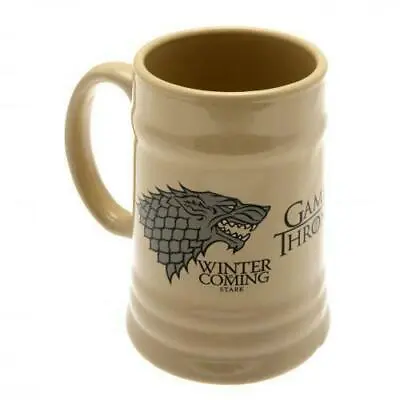Game Of Thrones House Stark Ceramic Stein Mug • £11.99