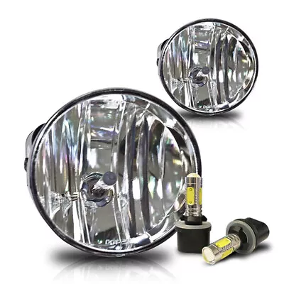 For 2002-2009 Envoy Clear Lens Replacement Fog Lights Lamps W/COB LED Bulbs • $60.40