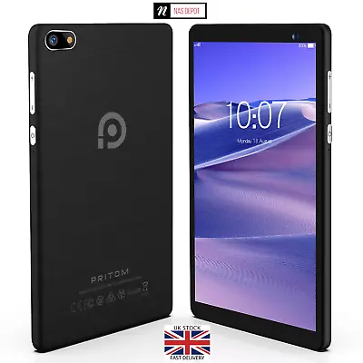 PRITOM 7 Inch Android 11 Tablet 32GB Quad Core Processor HD + FREECASE Bundle UK • £54.99