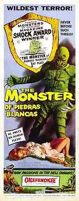 Combo Monster Of Piedras Blancas Poster 04 Metal Sign A4 12x8 Aluminium • $31.07