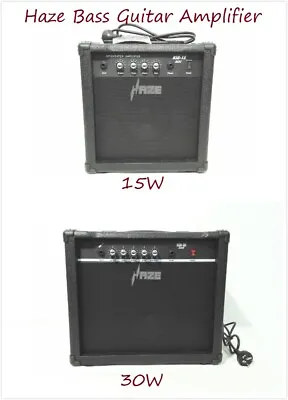 Haze 15W30W Acoustic Bass/Electric Bass Guitar AmplifiersCombo AmplifierBlack • $125.92