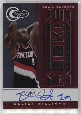 2010-11 Totally Certified Red Signatures /99 Elliot Williams #175 Rookie Auto RC • $3.99