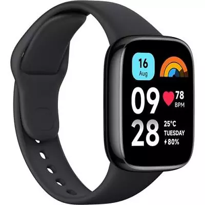 Xiaomi Redmi Watch 3 Active Smart Watch - Black 1.83  Display - Up To 12 Days • $65.79