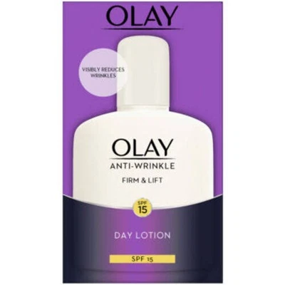 £12.50 • Buy Olay Anti Wrinkle Moisturiser Firm And Lift Day Lotion SPF15 100ml UV Protect 
