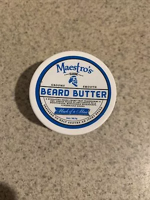 Maestro’s Classic Grooms Smooth BEARD BUTTER 2 Oz(b4) • $15.99