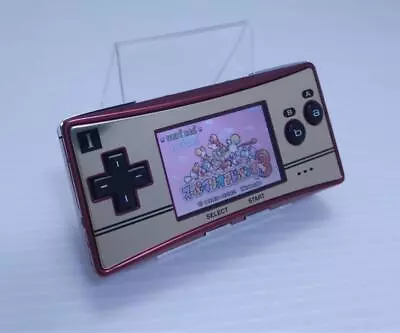 Nintendo Game Boy Micro 20th Anniversary Famicom Color  Free Shipping From Japan • $255