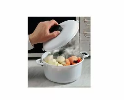 Microwave Pressure Cooker - Casserole Dish With Locking Lid • £10.99