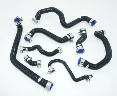 $110.95 • Buy For Mini Cooper S 1.6L R55 R56 R57 Turbo 07-14 Silicone Coolant Heater Hose Kit+