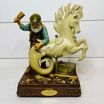 Wayne Higgins Carousel Maker WH1003 The Master Carver & Hippocampus 102 Of 5000 • $549.95