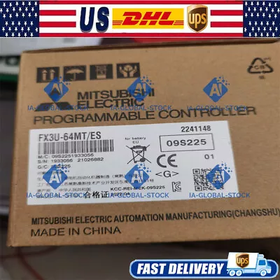 1PCS Brand NEW IN BOX Mitsubishi PLC Module FX3U-64MT/ES Fast Shipping • $215.10