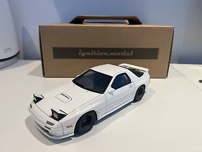 1:18 Initial D - Mazda Savanna RX-7 Infini (FC3S) White -- Ignition Model IG2870 • $650