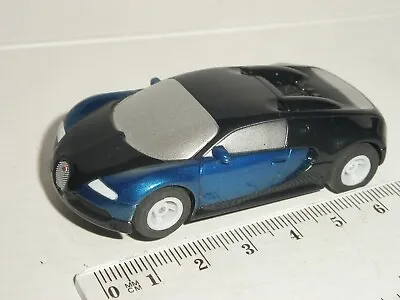 £6.99 • Buy 12V MICRO Scalextric - Bugatti Veyron Blue - Exc. Cdn.
