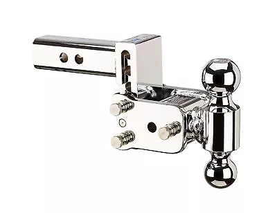 B&W Trailer Hitches Chrome Tow & Stow Adjustable Trailer Hitch Ball Mount - F... • $299