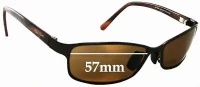 SFx Replacement Sunglass Lenses Fits Maui Jim MJ114 Shoreline - 57mm Wide • $44.99