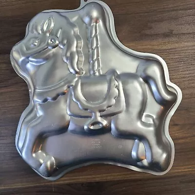 Wilton Vintage 1990 CAROUSEL HORSE Cake Pan Mold #2105-6507  • £5.78