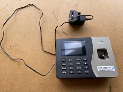 £199 • Buy Used Employee Attendance Clocking In System Fingerprint Machine Time Record