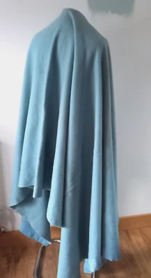 £54.99 • Buy Vintage 1970s 80s Merino Pure Wool SAVOY Made England MOTHPROOFED Blanket Throw