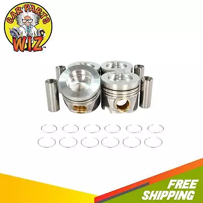 Piston Set STD Fits 09-15 Audi Volkswagen A3 Beetle Golf Jetta 2.0L DOHC 16V • $301.74