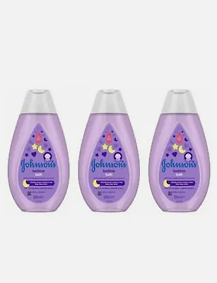 £11.99 • Buy 3x Johnson's Baby Bedtime Bath Lavender And Camomile 300ml