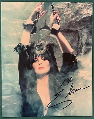 Elvira Mistress Of Darkness Signed Autographed 8x10 Photo • $79.99