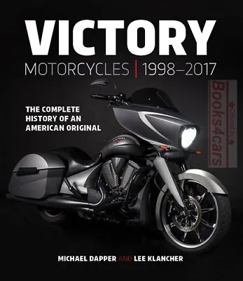 Victory Motorcycle Book Dapper Klancher • $54.95