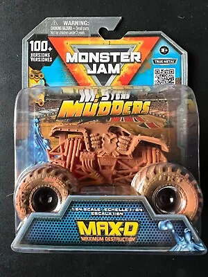 Spin Master Monster Jam Mystery Mudders Max-D Series 3 • $11