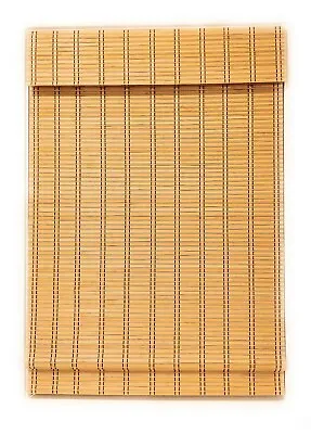 Bamboo Roll Up Window Blind Sun Shade Light Filtering Roller Shade • $72.98