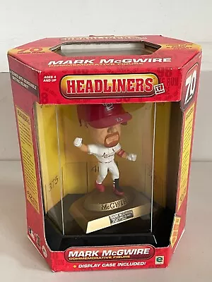 Headliners XL MARK MCGWIRE 70 Home Runs Figure With Display Case ~ COA Included • $13.49