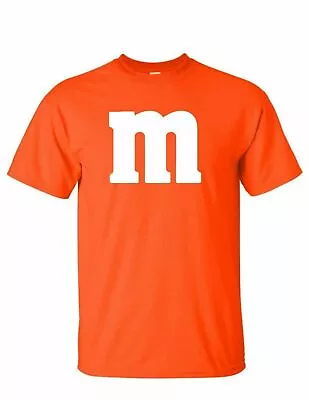M & M T-Shirt Halloween T Shirt Costume MM Unisex Cotton T-Shirts • $13.99