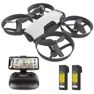 UDIRC U61S Mini RC Drone 2.4Ghz Quadcopter FPV 720P HD WiFi Camera W/2 Batteries • $38.62