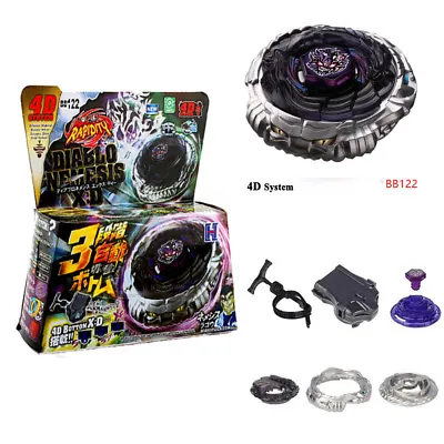 £5.99 • Buy Beyblade Metal Masters Fusion Fight Masters 4D System BB122 DIABLO NEMESIS New