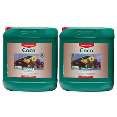 Canna Coco 5L A + B Complete Plant Nutrient For Grow And Bloom • £42.95