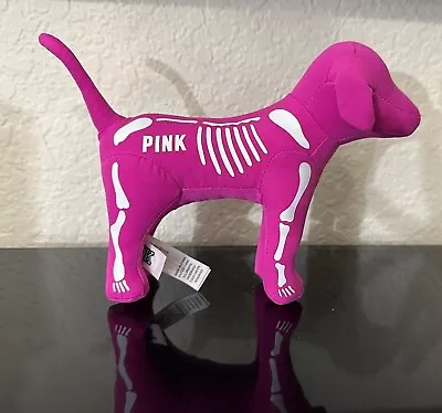 NEW Victoria's Secret PINK Mini Halloween Skeleton Pink Collectible Dog 2023 NIP • $0.99