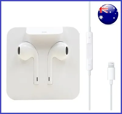 Genuine EarPods Earphones Mic With Remote Control For IPhone 7 8 9 X 11 12 13+ • $26.95