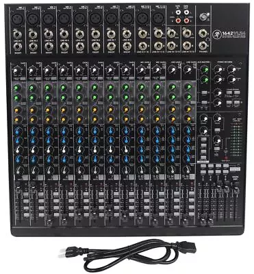 Mackie 1642VLZ4 16-channel Compact Analog Low-Noise Mixer W/ 10 ONYX Preamps • $549