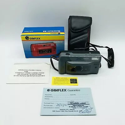 Graflex Quantum DX Point And Shoot 35mm Film Camera 34mm F/3.5 Lens • $119.99