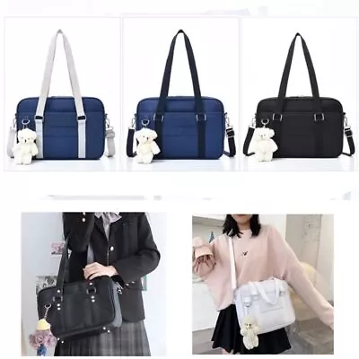 Anime Cospaly Costume Japanese Student Bags Cosplay Props Girl Messenger Bags • £17.64