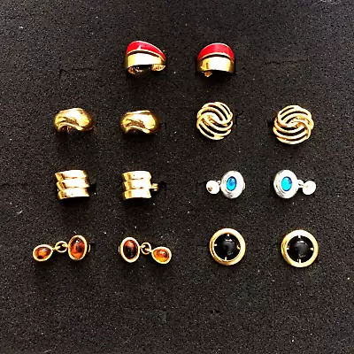 Monet 7 Pair Dainty Clip Earring Lot - 176 • $3.75