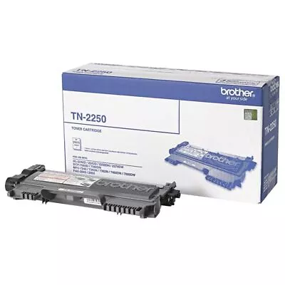 Brother TN-2250 Mono Laser- High Yield HL-2240D/2242D/2250DN/2270DW DCP-7060D/ • $151.90