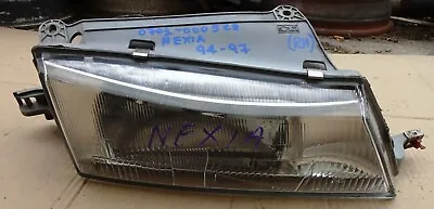 0701-000528 Headlight Right Side Daewoo Nexia Model 1994 97 Used • $150