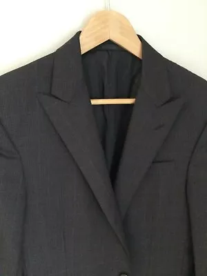 $79.99 • Buy Ralph Lauren Men's Charcoal Windowpane  Plaid Blazer Sport Coat Jacket 38R Mint