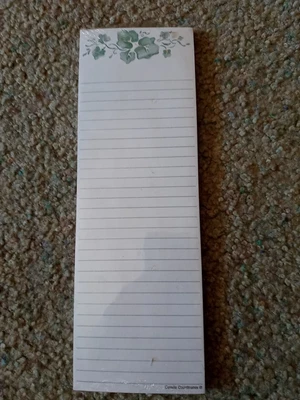 $12.79 • Buy Corelle Callaway Magnetic Shopping List Pad