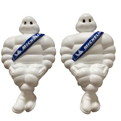 Michelin Doll Bibendum Figure Doll Advertise Mascot Tire With White Light 2x16  • £191.97