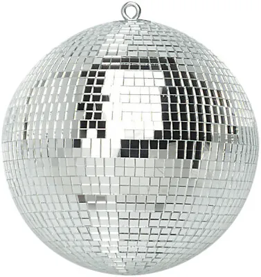 300mm Shiny Silver Party Disco Bedroom Mirror Ball Club DJ New • £20