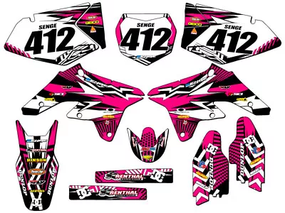 2007-2009 RMZ 250 MAYHEM Pink Senge Graphics Kit Compatible With Suzuki • $169.99