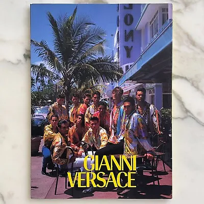 GIANNI VERSACE Catalog 24 Men's Collection Spring Summer 1993 Miami South Beach • $499.99