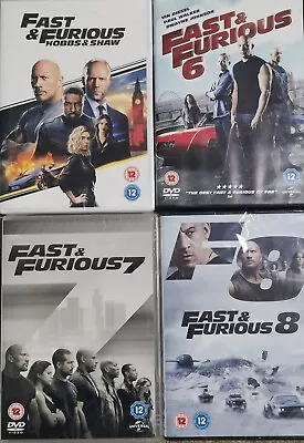 The Fast And Furious Hobb & Shaw F&F 678 ALL BRAND NEW (No.6 BNWP) 4cd Set • £12.95